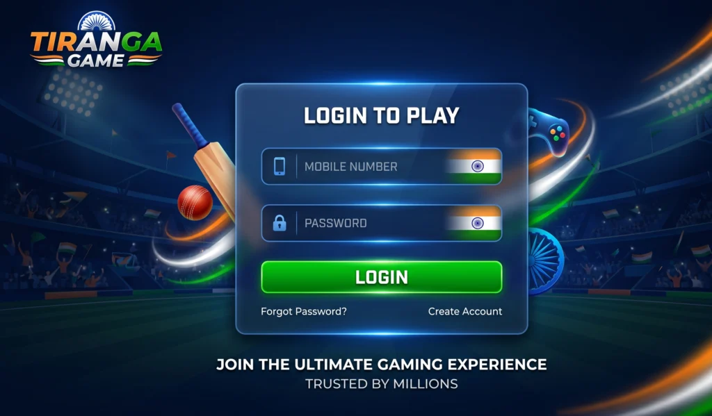 tiranga game login