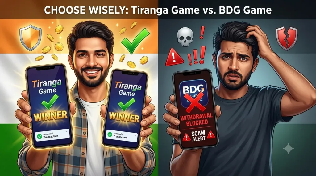 Tiranga Game vs BDG Game